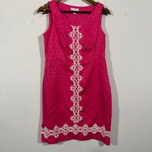Charter club hot pink summer dress size 10p